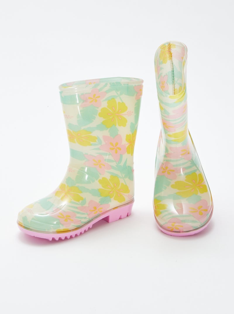 Bottes de pluie 'Stitch' ROSE - Kiabi