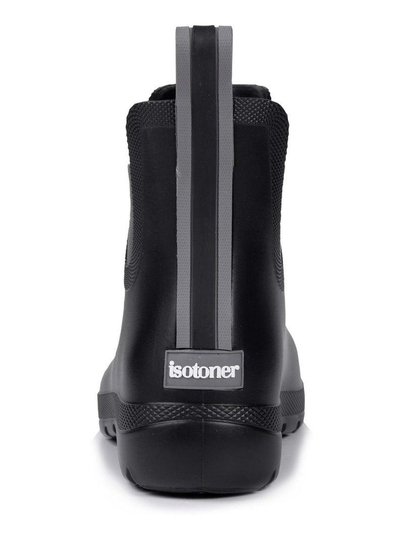 Bottes de pluie technologie EVERYWEAR, confortables, résistantes et légères  Isotoner Noir - Kiabi