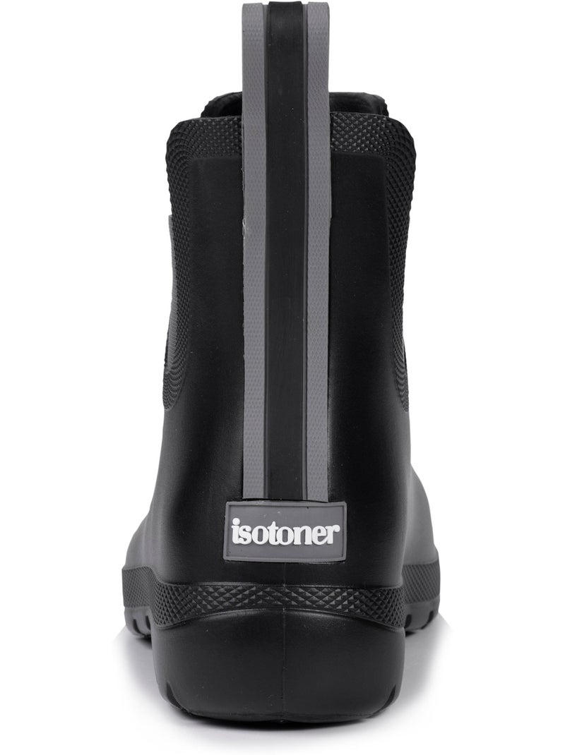Bottes de pluie technologie everywear, confortables, résistantes et légères Noir - Kiabi