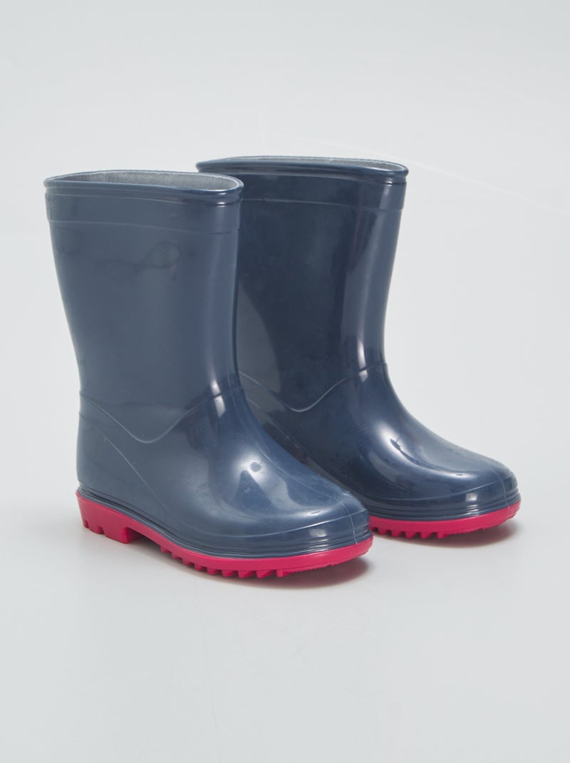 Bottes de pluies Bleu - Kiabi