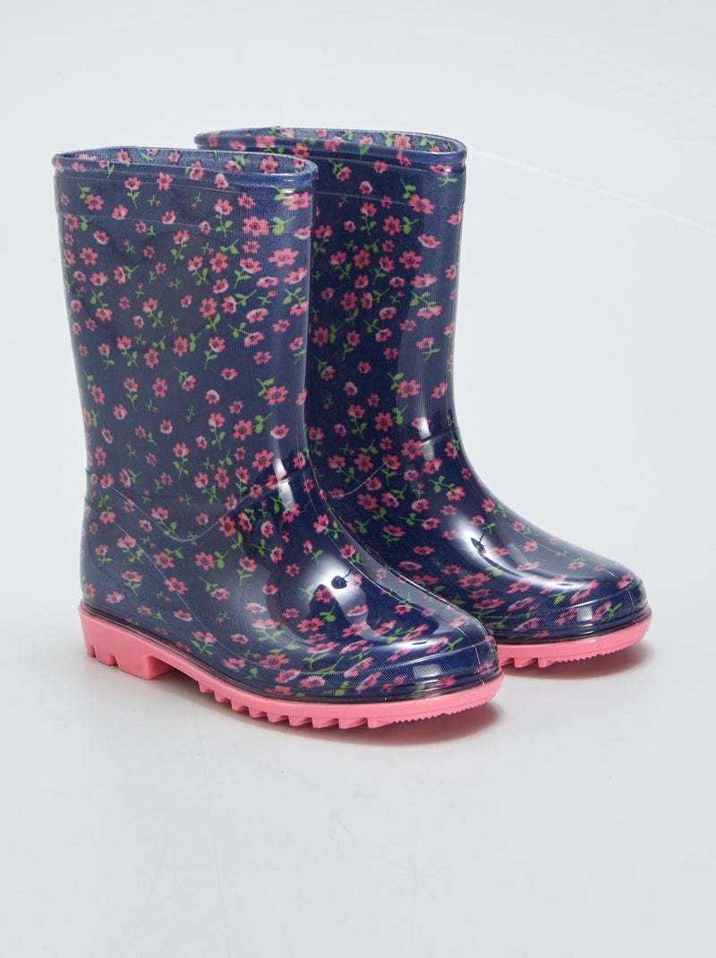 Bottes de pluies Bleu - Kiabi