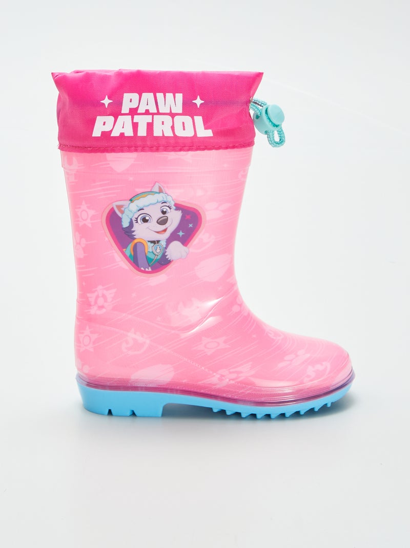 Bottes de pluies 'Pat'patrouille' Rose - Kiabi