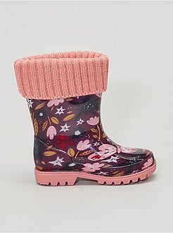 bottes de pluie fille carrefour