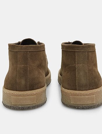 Bottes de travail en daim BATA