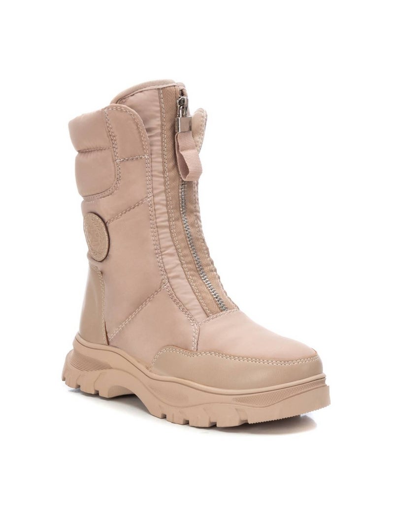 Bottes décontractées à fermeture éclair Xti Beige - Kiabi