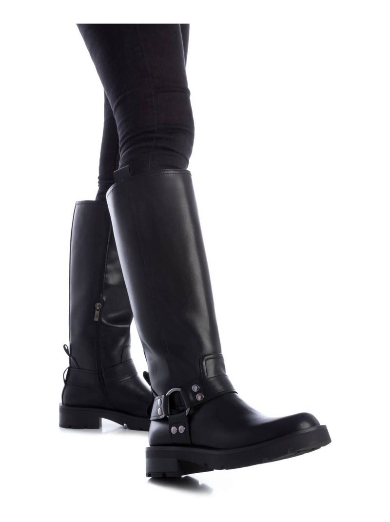 Bottes décontractées à fermeture éclair Xti Noir - Kiabi