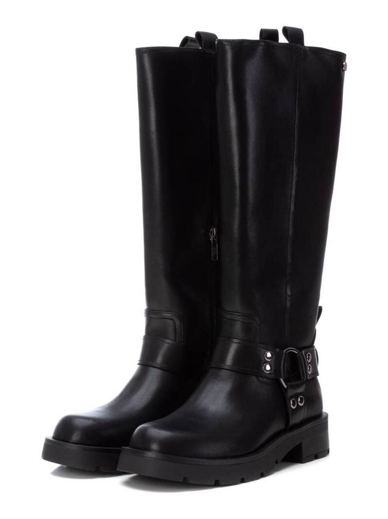 Bottes décontractées à fermeture éclair Xti Noir - Kiabi