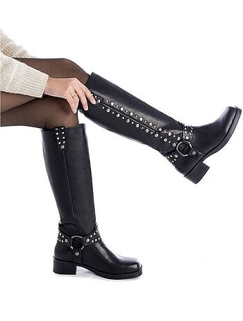 Bottes décontractées à talon Xti