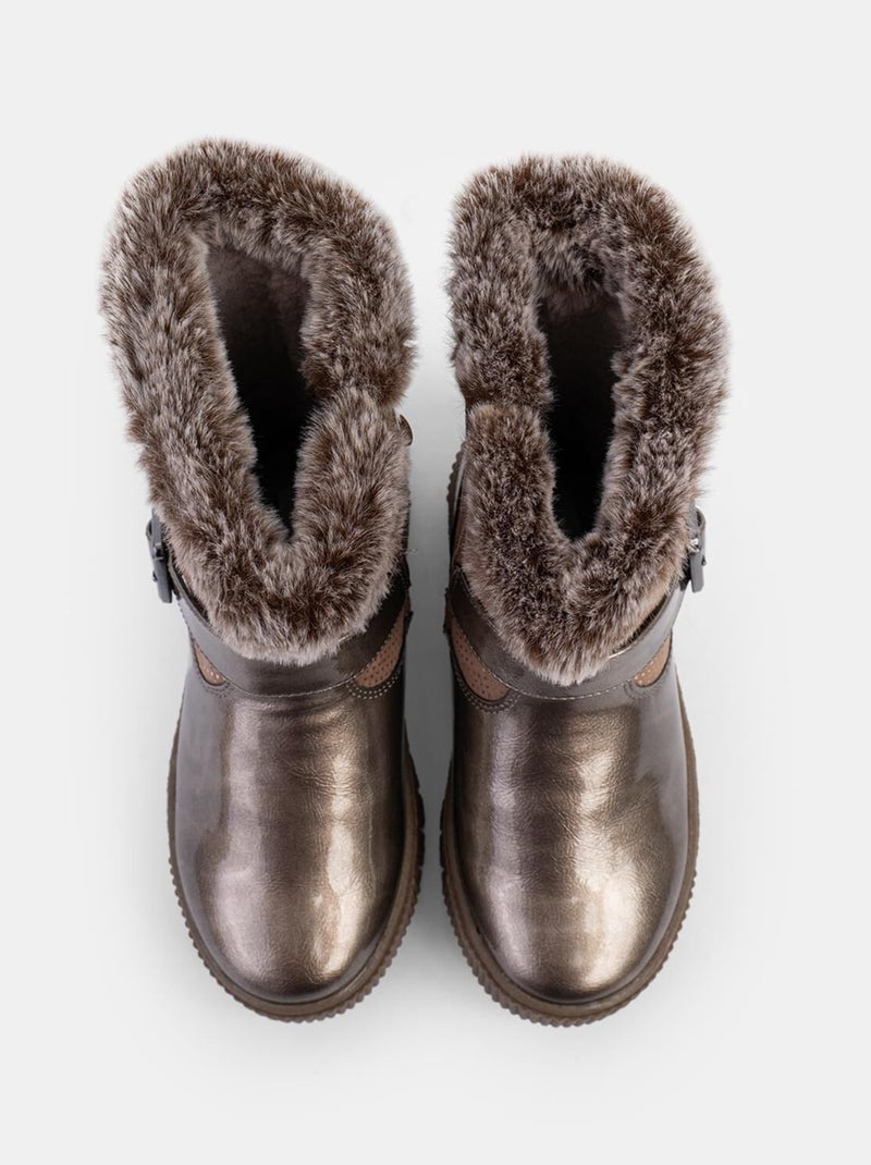 Bottes d'hiver BATA Beige - Kiabi