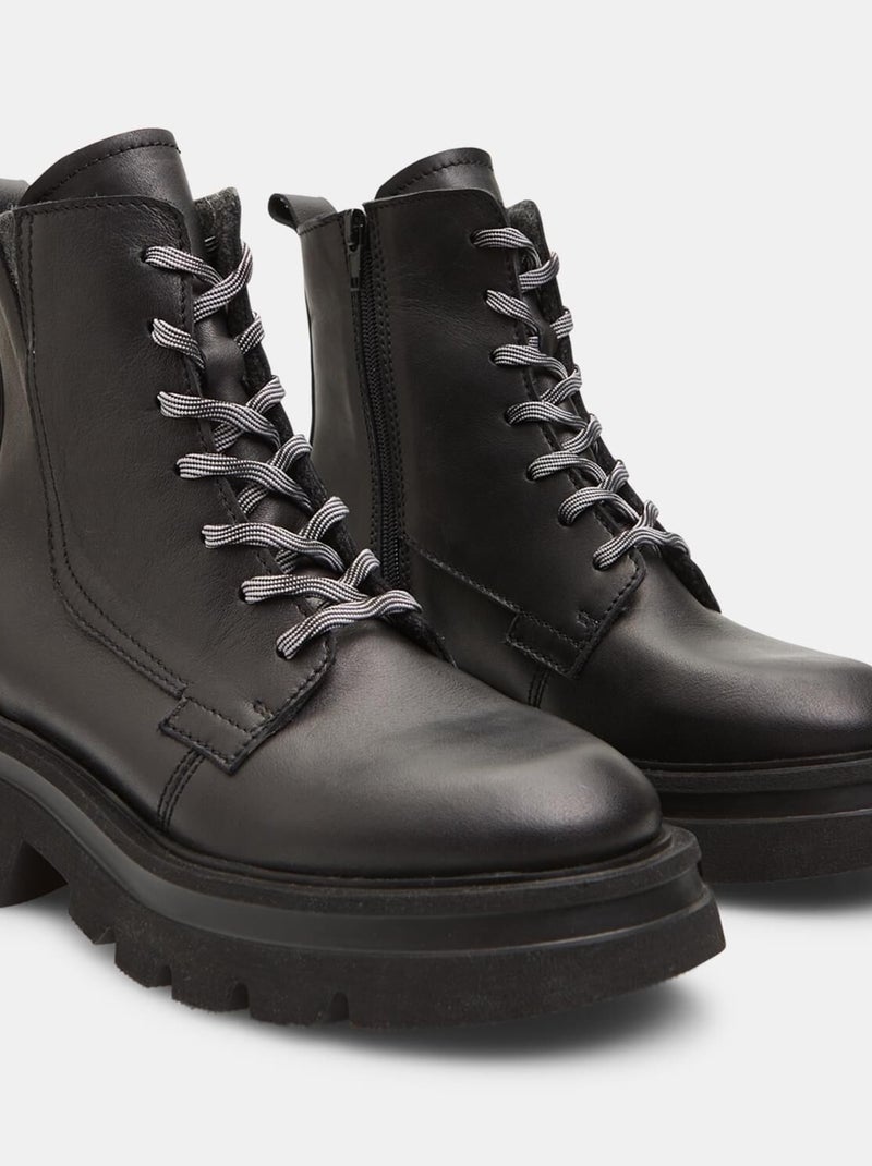 Bottes d'hiver casual confortables  Baťa Noir - Kiabi
