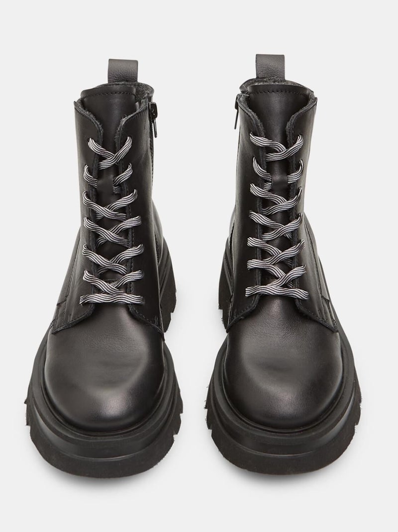 Bottes d'hiver casual confortables  Baťa Noir - Kiabi
