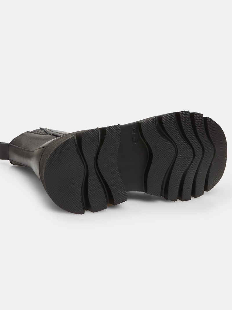 Bottes d'hiver casual confortables  Baťa Noir - Kiabi