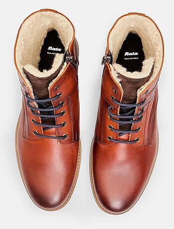 Bottes d'hiver casual confortables BATA