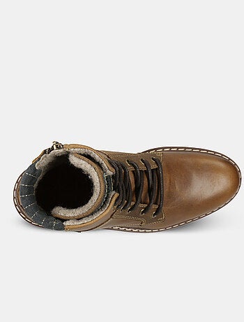 Bottes d'hiver casual pour hommes Baťa