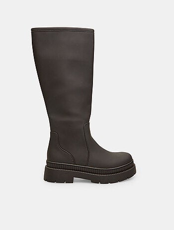 Bottes effet cuir BATA