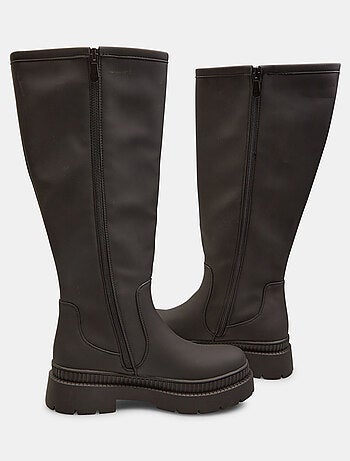 Bottes effet cuir BATA