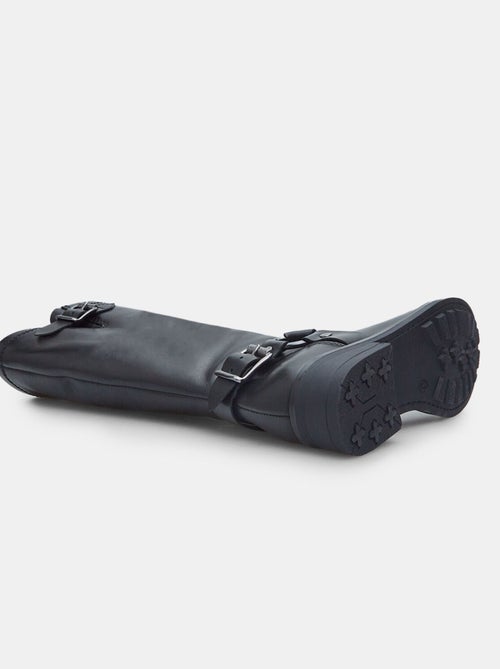 Bottes en cuir avec boucles BATA - Kiabi