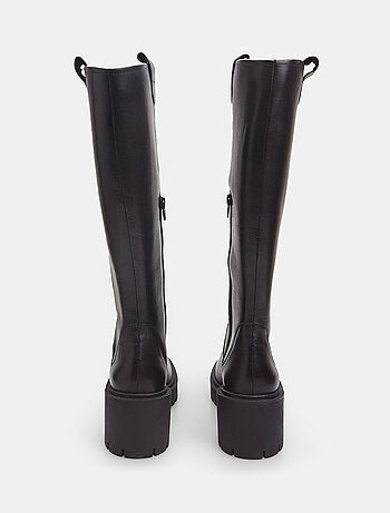 Bottes en cuir avec semelle crantée BATA