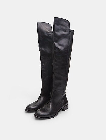 Bottes en cuir BATA