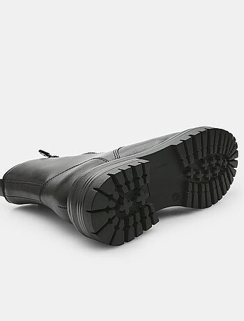Bottes en cuir 'BATA'