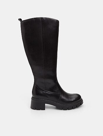 Bottes en cuir BATA