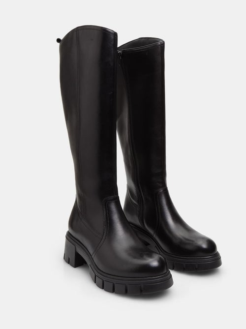 Bottes en cuir BATA - Kiabi