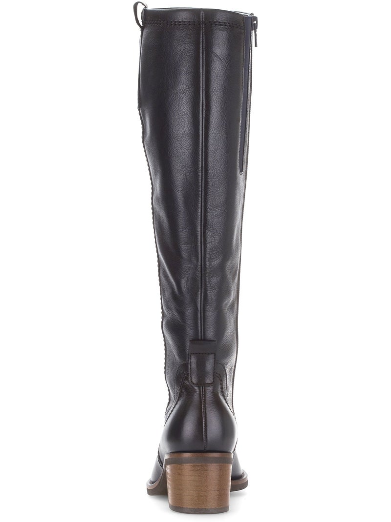 Bottes  en cuir Bleu - Kiabi
