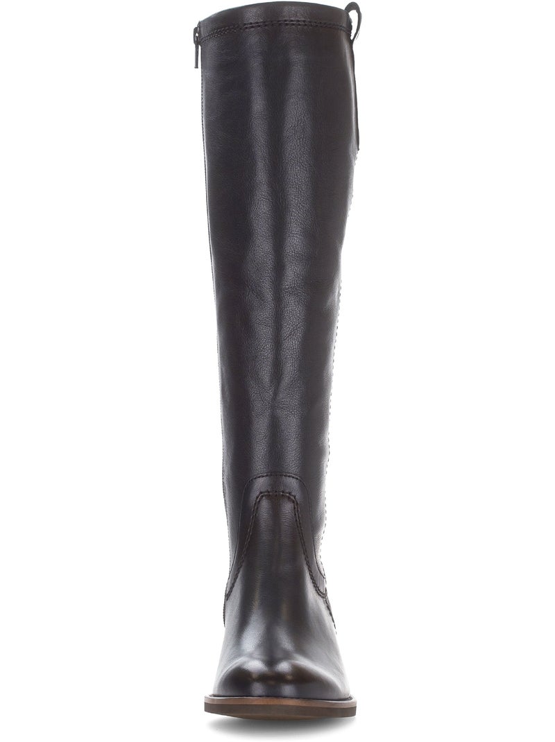 Bottes  en cuir Bleu - Kiabi