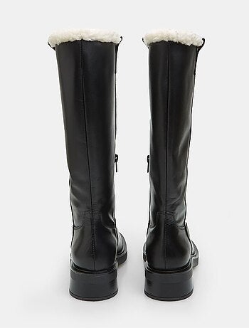 Bottes en cuir confortables BATA