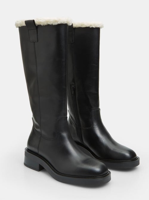 Bottes en cuir confortables BATA - Kiabi