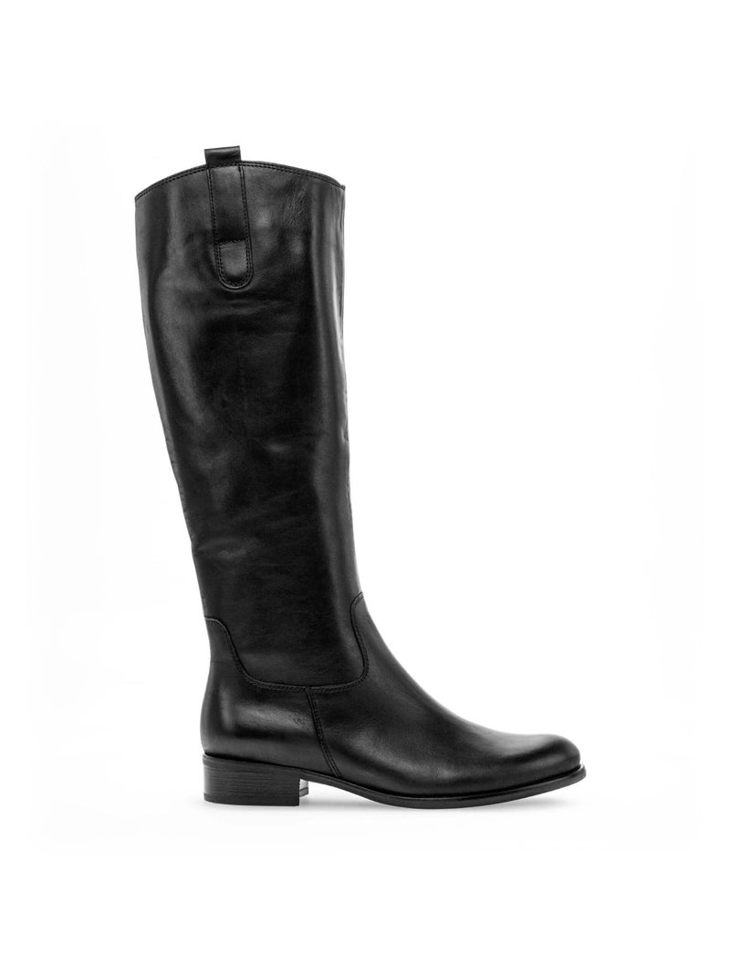 Bottes  en cuir Gabor Noir Noir - Kiabi