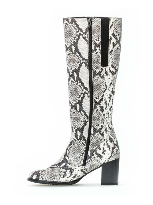 Bottes  en cuir - Kiabi
