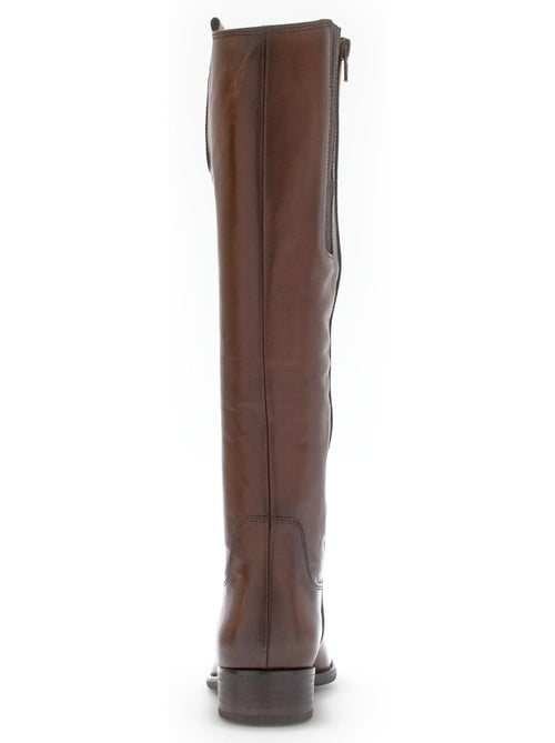 Bottes en cuir lisse - Kiabi Bottes en cuir lisse - Kiabi