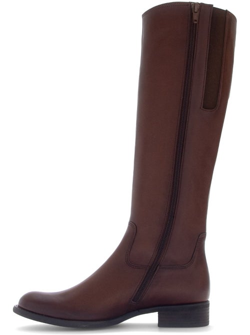Bottes en cuir lisse - Kiabi Bottes en cuir lisse - Kiabi