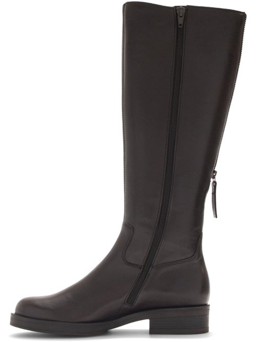 Bottes en cuir lisse - Kiabi Bottes en cuir lisse - Kiabi
