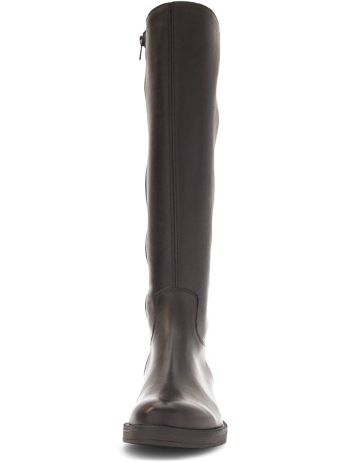 Bottes en cuir lisse - Kiabi Bottes en cuir lisse - Kiabi