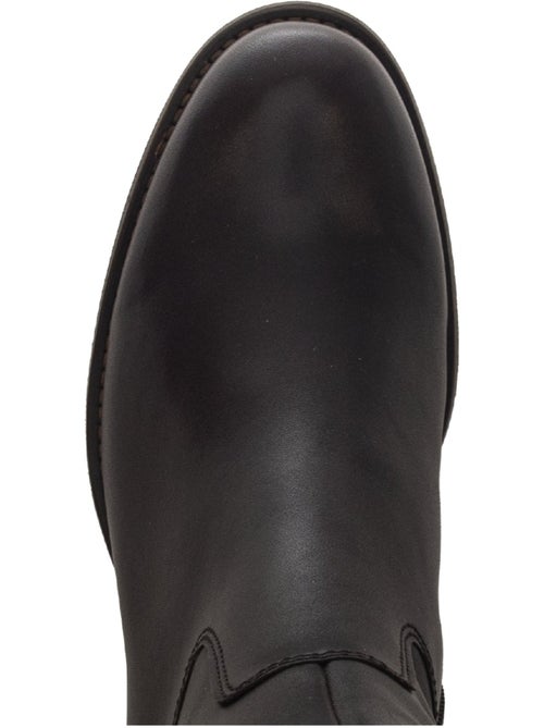 Bottes en cuir lisse - Kiabi Bottes en cuir lisse - Kiabi