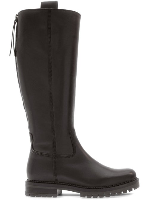 Bottes en cuir lisse - Kiabi Bottes en cuir lisse - Kiabi