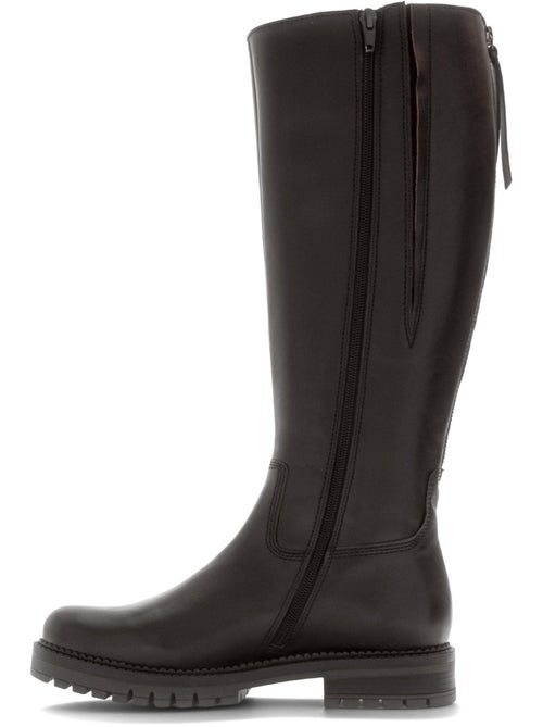 Bottes en cuir lisse - Kiabi Bottes en cuir lisse - Kiabi