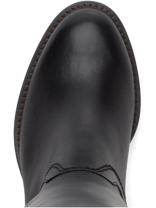 Bottes en cuir lisse - Kiabi Bottes en cuir lisse - Kiabi