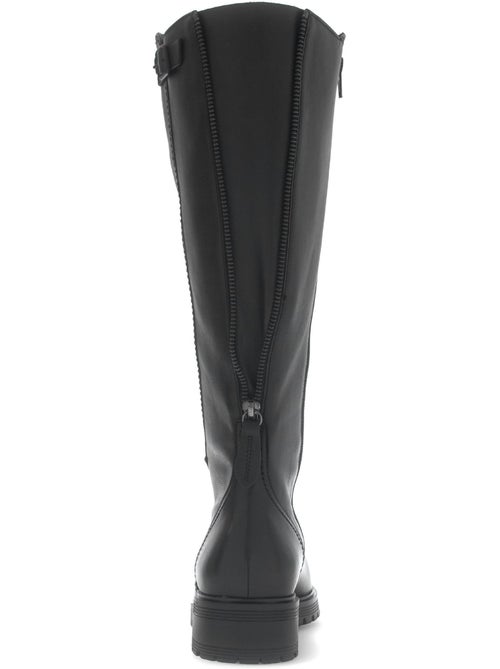 Bottes en cuir lisse - Kiabi Bottes en cuir lisse - Kiabi