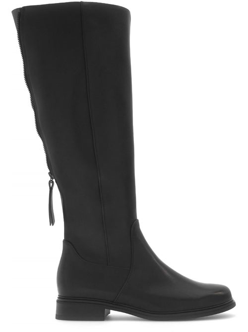 Bottes en cuir lisse - Kiabi Bottes en cuir lisse - Kiabi