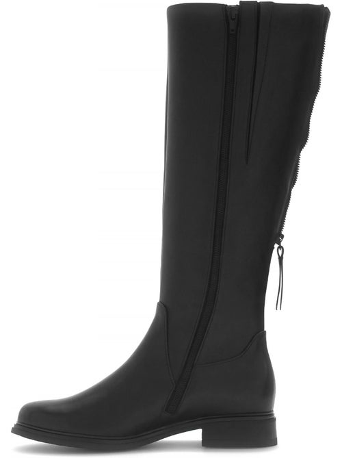 Bottes en cuir lisse - Kiabi Bottes en cuir lisse - Kiabi