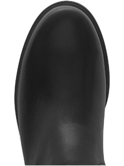 Bottes en cuir lisse - Kiabi Bottes en cuir lisse - Kiabi