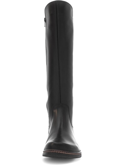 Bottes en cuir lisse - Kiabi Bottes en cuir lisse - Kiabi