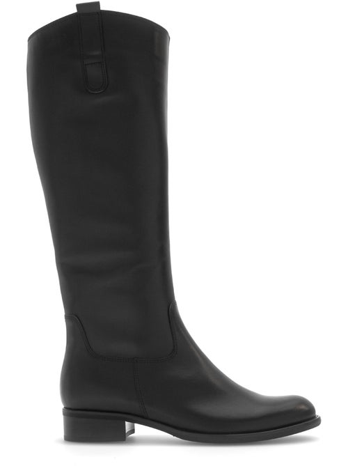 Bottes en cuir lisse - Kiabi Bottes en cuir lisse - Kiabi