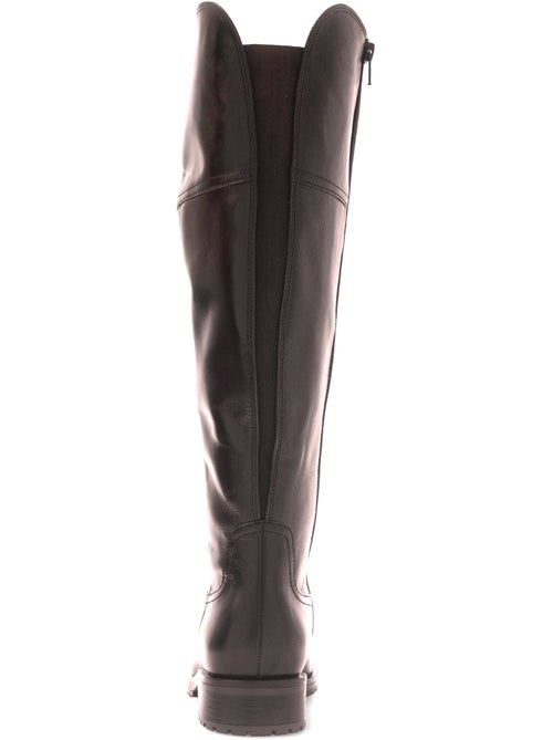 Bottes  en cuir - Kiabi