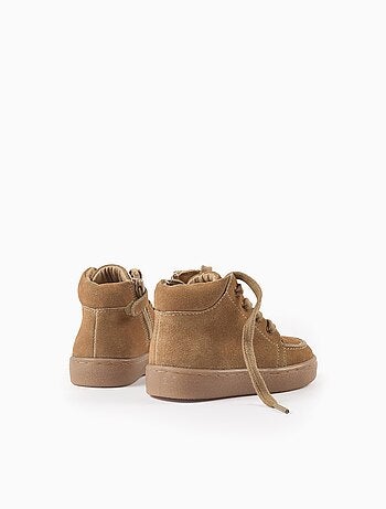 Bottes en Cuir Suédé