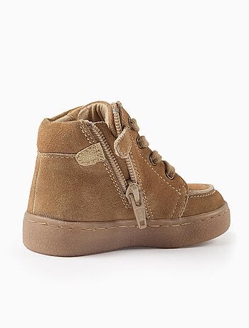 Bottes en Cuir Suédé