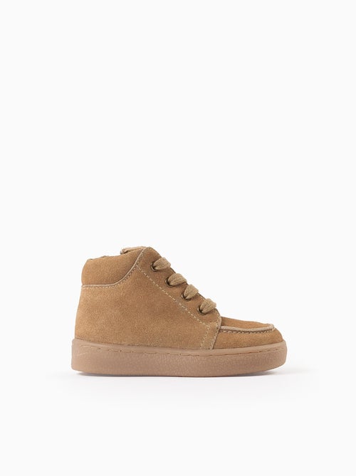 Bottes en Cuir Suédé - Kiabi